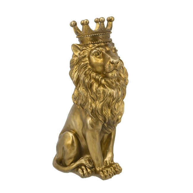 Sitting Crown Lion 48cm