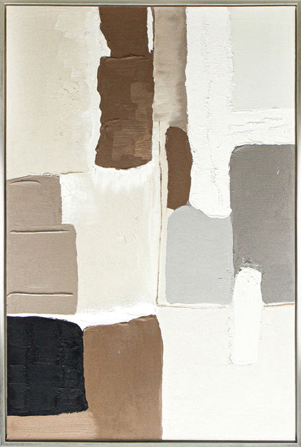 Molliart Abstract Framed Artwork 120cm