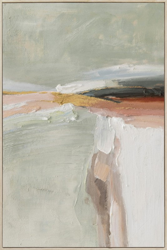 Veil Of Motion Abstract Framed Artwork 120cm