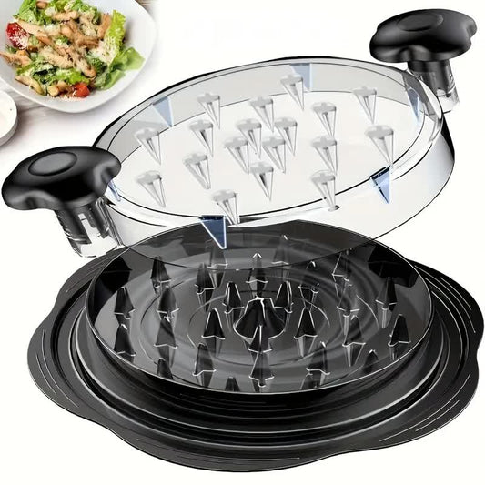 Multi-functional chicken breast shredder; minced meat separator; meat grinder; baby food tool with transparent lid; chicken shredding device