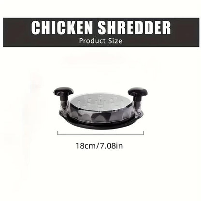 Multi-functional chicken breast shredder; minced meat separator; meat grinder; baby food tool with transparent lid; chicken shredding device