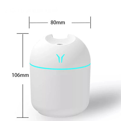 NNEOBA 250ML Mini Aroma Oil Diffuser & Humidifier with LED Night Lamp