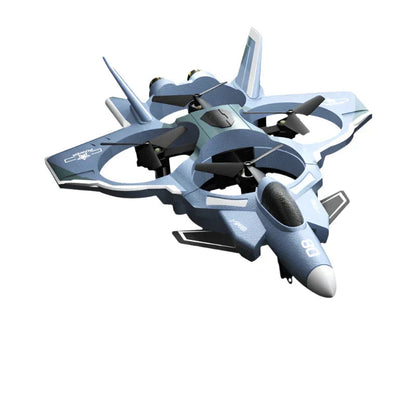 2.4G Rc Fighter Jet With Camera & Missile Launch (Grey)