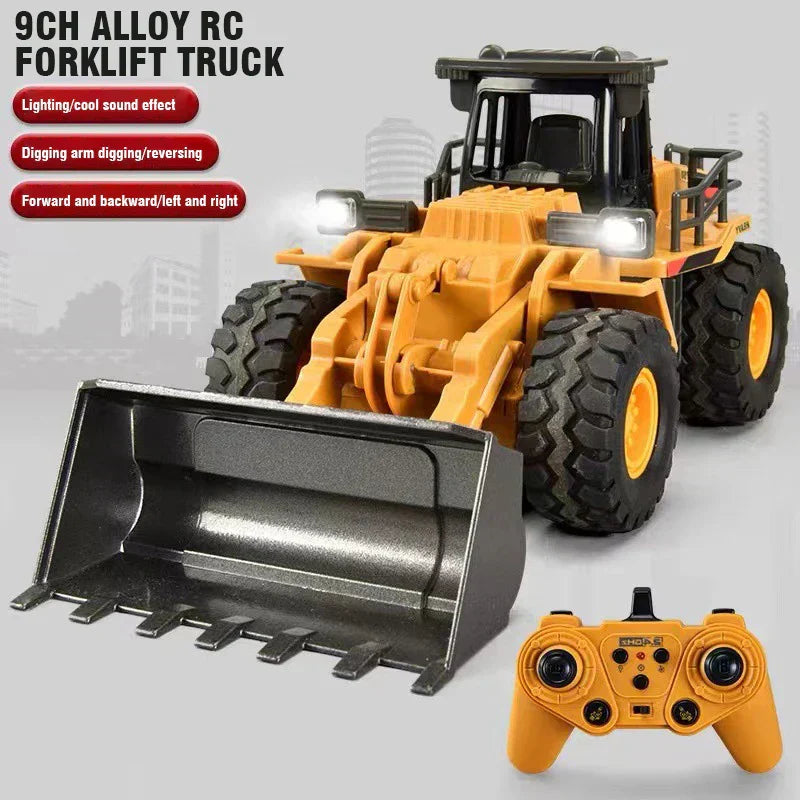 2.4G Alloy Remote Control Dump Bulldozer