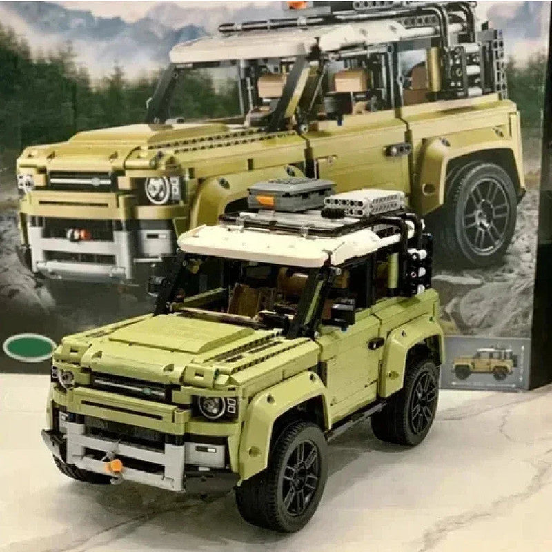 Technical Rover Defender Collector'S Building Blocks Set