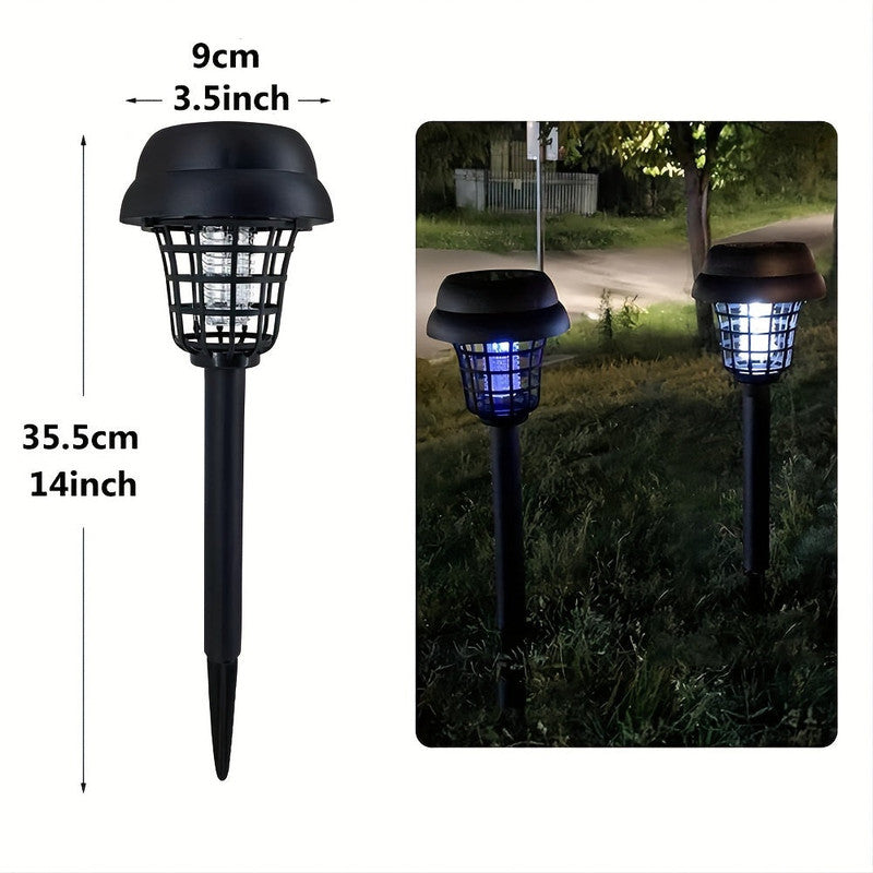 Solar Mosquito Killer Lights Outdoor UV Insect Repellent