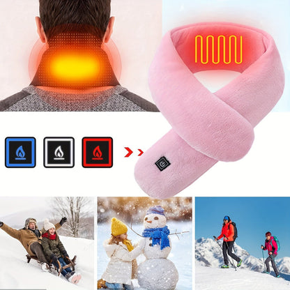 Scarf with USB Heated Winter Neck Warmer