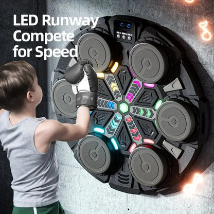 Music Boxing Machine Wall-Mounted Smart Trainer