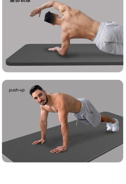 20Mm Thick Shock-Absorbing Yoga Mat