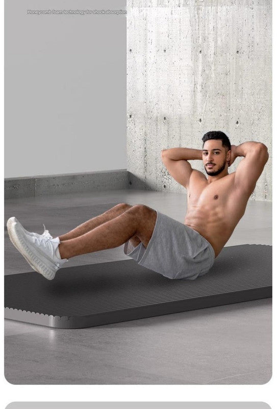 20Mm Thick Shock-Absorbing Yoga Mat