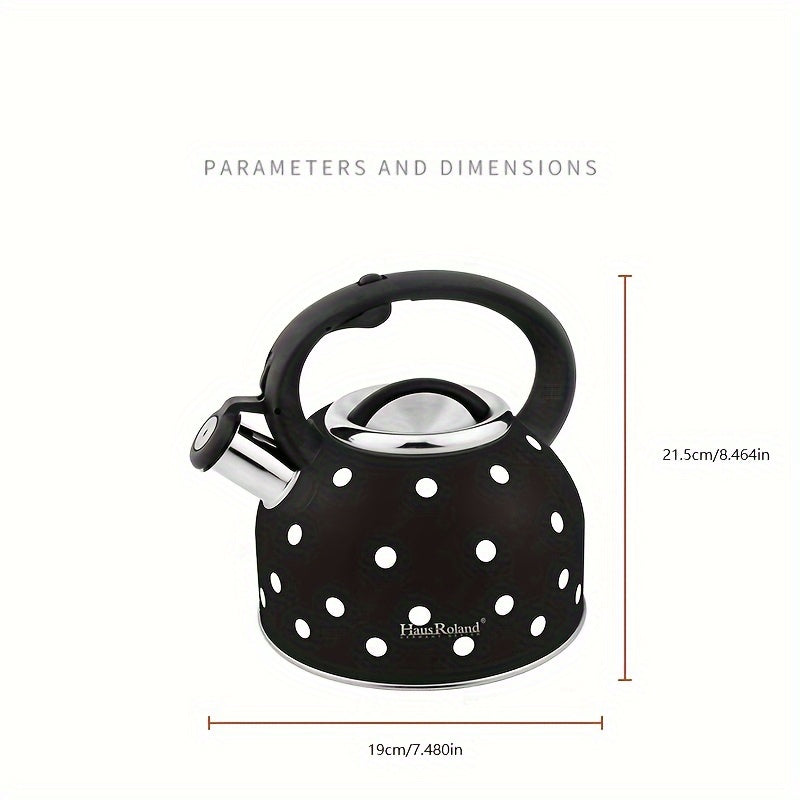 Whistling Tea Kettle Stainless Steel Stovetop (2.5L)