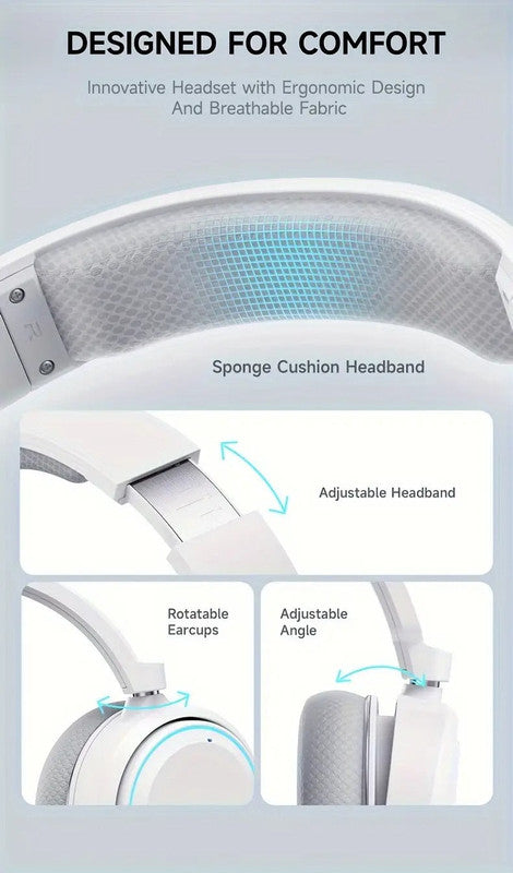 Wireless Gaming Headset with Surround Sound