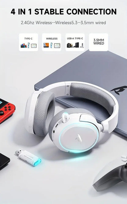 Wireless Gaming Headset with Surround Sound