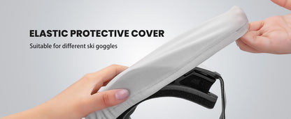 OutdoorMaster Ski Goggles with Cover Snowboard Snow Goggles OTG Anti-Fog -100% UV Protection-OM-18