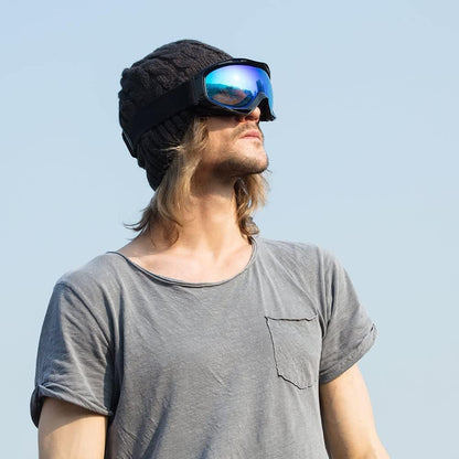 OutdoorMaster OTG Ski Goggles - Over Glasses Ski/Snowboard Goggles for Men, Women & Youth - 100% UV Protection-OM-5