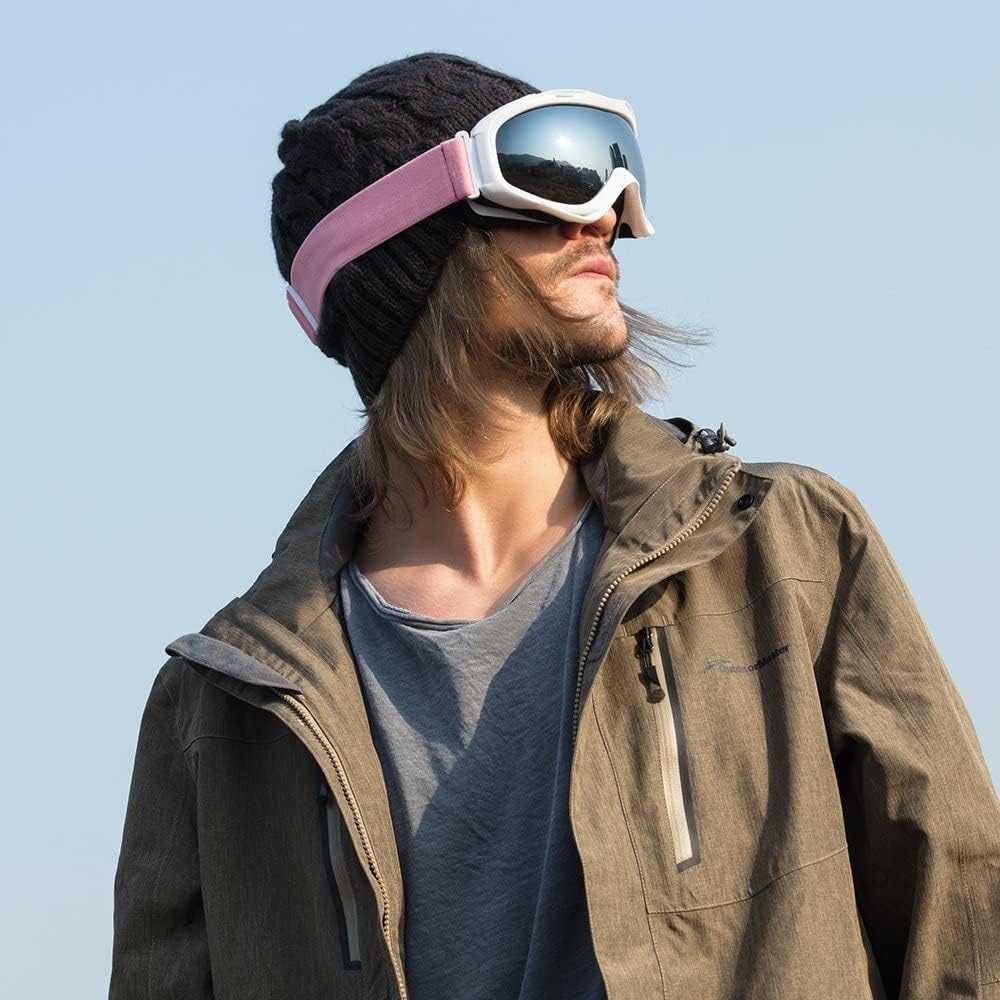 OutdoorMaster OTG Ski Goggles - Over Glasses Ski/Snowboard Goggles for Men, Women & Youth - 100% UV Protection-OM-5