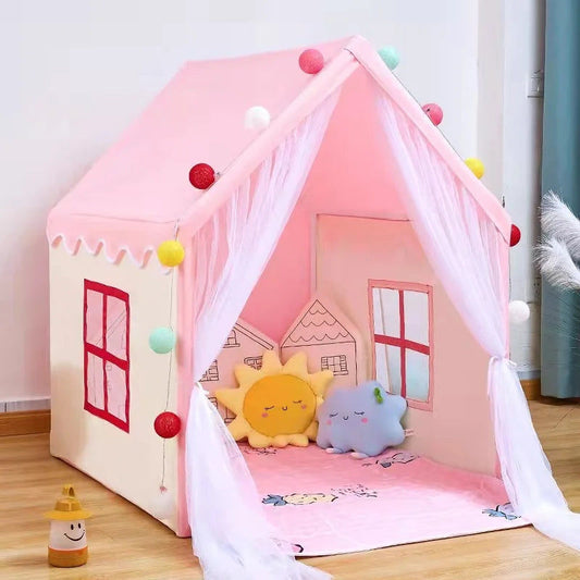 Pink Baby Tent for Girls Indoor & Outdoor Play