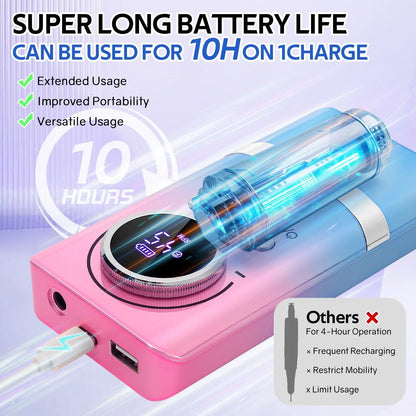 Professional 45000RPM Electric Nail Drill Kit