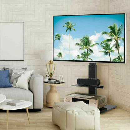 TV Stand Base Swivel Mount 32-65 inch Adjustable Height