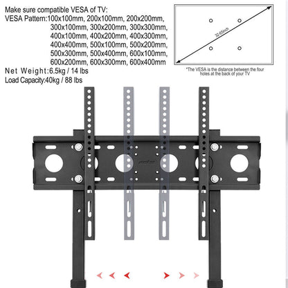TV Stand Base Mount Bracket Swivel for 32-65 LED LCD Screen
