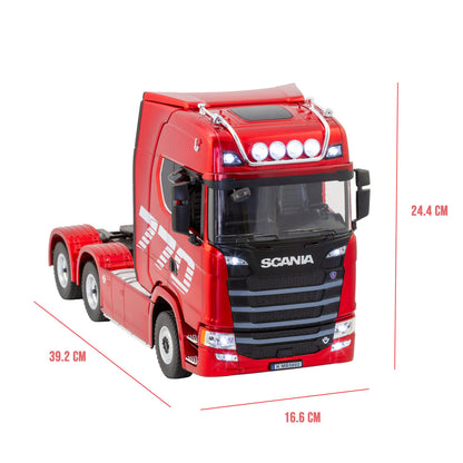 Scania Licensed Remote Control Trailer Head Truck with Lights, Sounds & Steering Adjustment