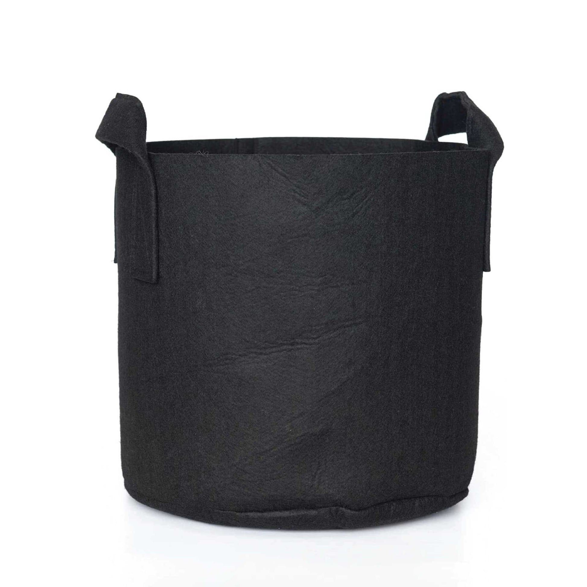 6 Pck 38L Fabric Flower Pots - Garden Planter Bags Black - Home & Garden > Garden Beds > Garden Beds & Planters