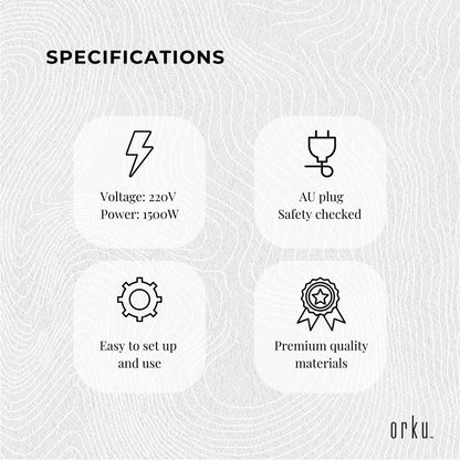 10L Orku Candle Wax Heater With Tap And Accessories - Candle Making Melter Pot