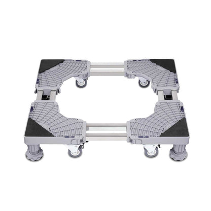 Tooleroo Adjustable Appliance Base Stand for Washing Machine with Locking Wheels