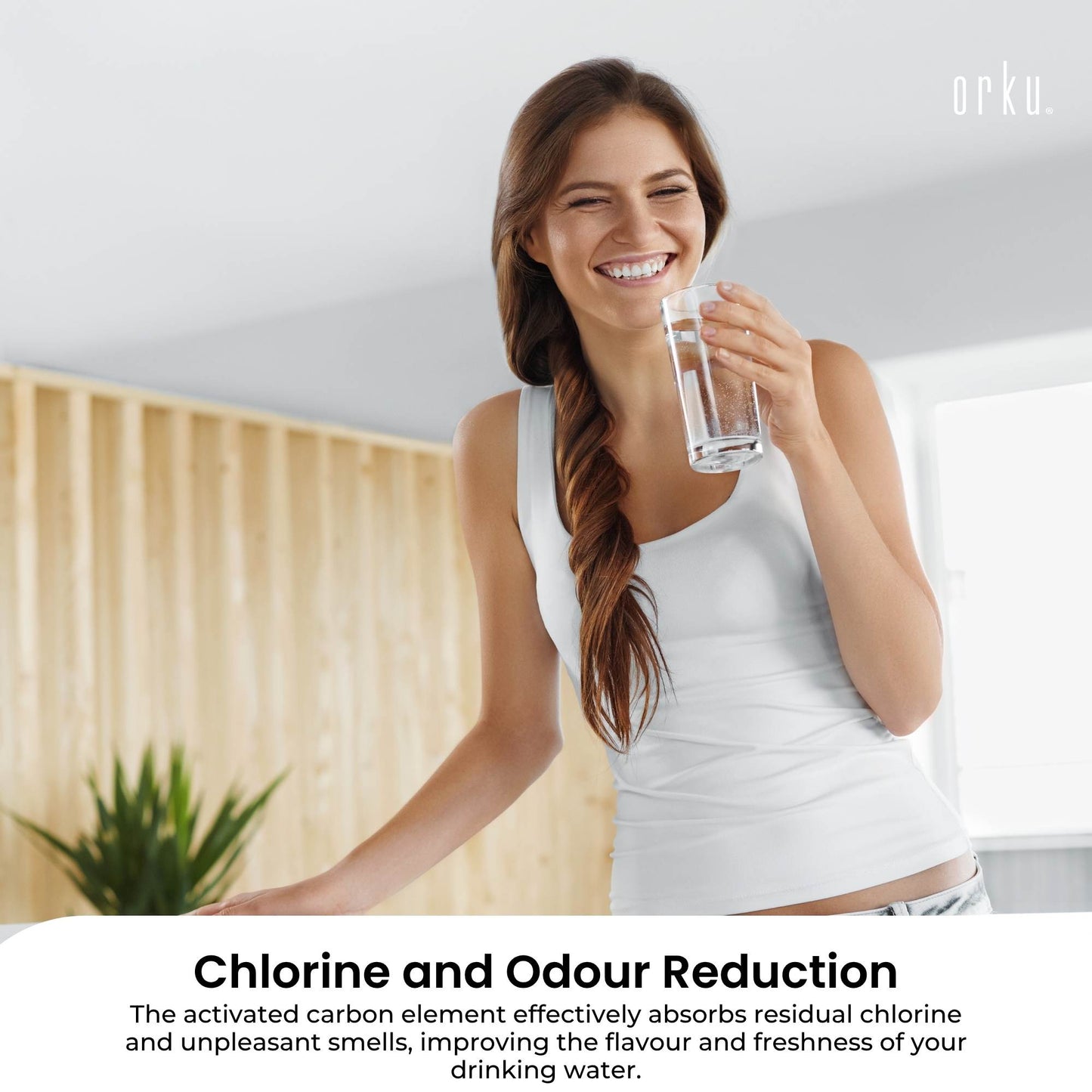 Orku Carbon Block Filter Cartridge - Replacement for Berkey BB9-2 Gravity Filter