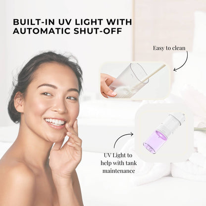 Orku Mini Water Flosser Rechargeable Portable Extendable Travel Oral Irrigator White