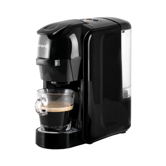 Pronti HomeMaid 3-in-1 Coffee Machine - Multi-Capsule Pods & Ground Coffee