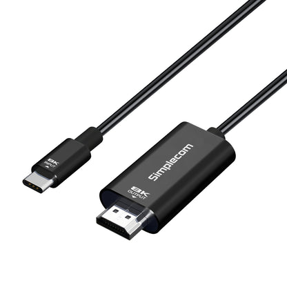 Simplecom DA324 USB-C to HDMI 2.1 Cable 2M HDCP 8K@60Hz