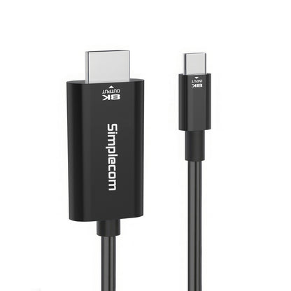 Simplecom DA324 USB-C to HDMI 2.1 Cable 2M HDCP 8K@60Hz