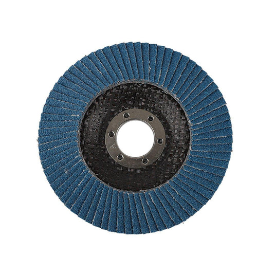 10pcs Flap Disc 40/60/80/120 Grit Angle Grinder Wheel Set Durable Sanding Tool - 40 Grit