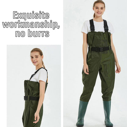 Waterproof Ultra Light Breathable Wading Pants Nylon Half Length Gear - Black-46