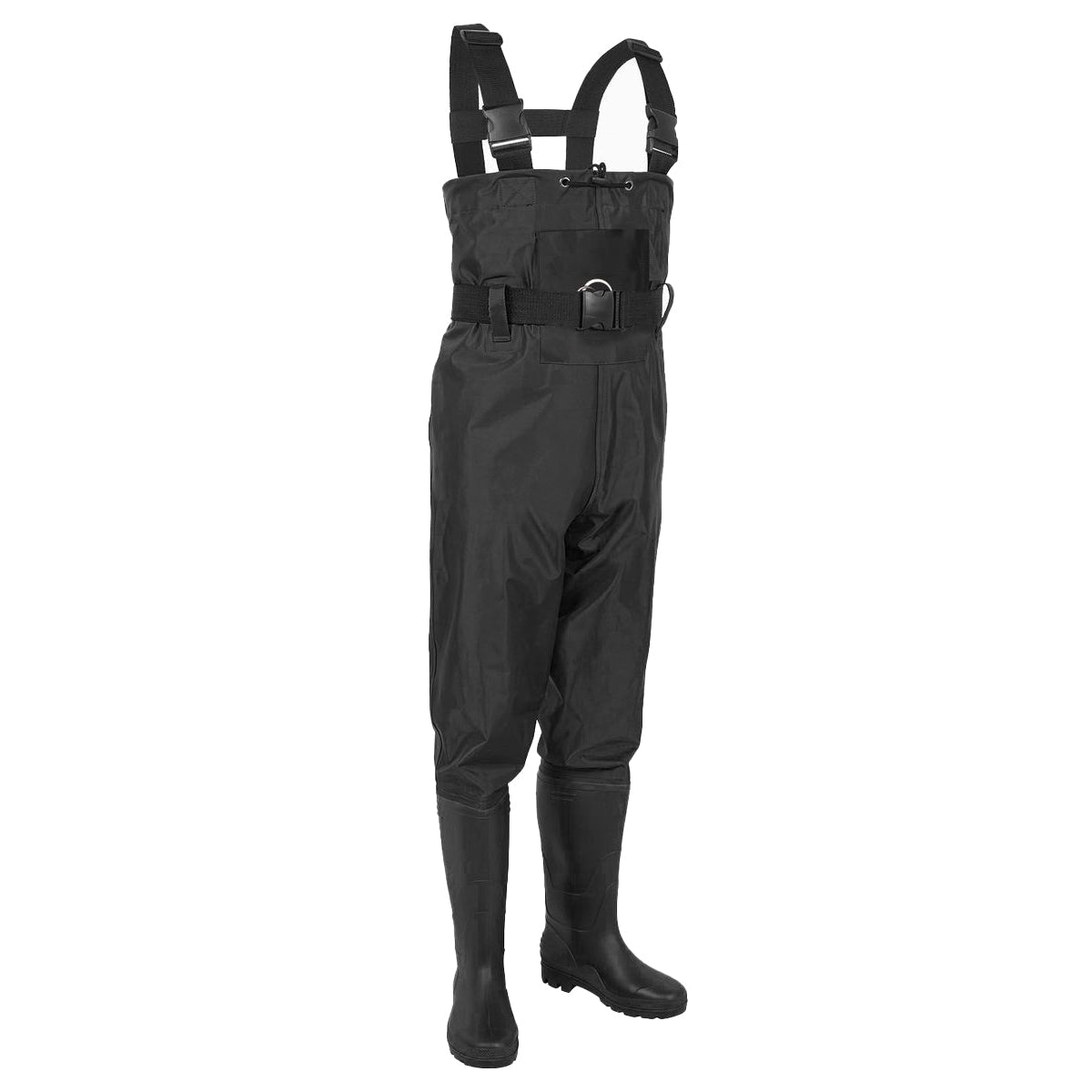 Waterproof Ultra Light Breathable Wading Pants Nylon Half Length Gear - Black-46