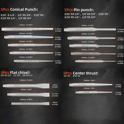 16pcs Maintenance Tool Set Fitter Tool Combination for Home Garage DIY Repair