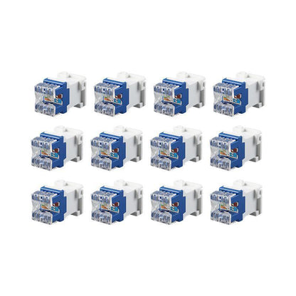 12/24PCS Clipsal Compatible Style CAT6 RJ45 8P8C Network Data Jack Mech Insert - 12PCS