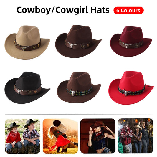 STweed Hat Ethnic Style Jazz Cap Bowler Hat Sun Hat for Men Women Summer Fashion - Brown