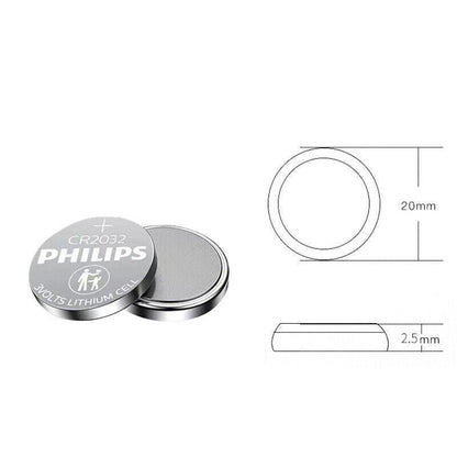 5-20Pcs Philips Cr1220 Cr1616 Cr1620 Cr1632 Cr2016 Cr2025 Cr2032 Button Battery - CR1620-20PCS