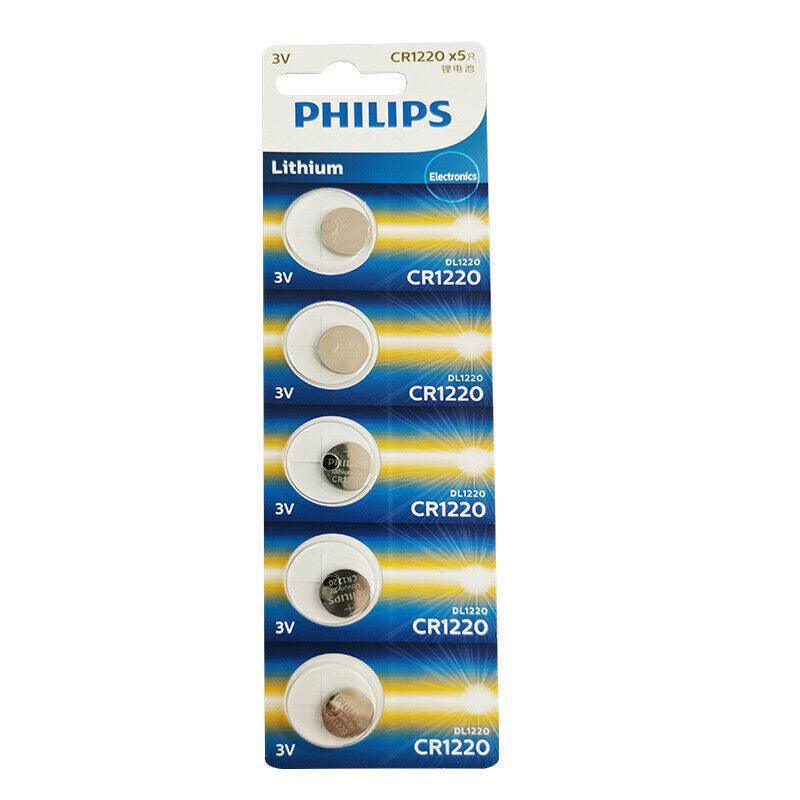 5-20Pcs Philips Cr1220 Cr1616 Cr1620 Cr1632 Cr2016 Cr2025 Cr2032 Button Battery - CR1620-20PCS