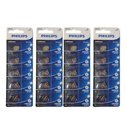 5-20Pcs Philips Cr1220 Cr1616 Cr1620 Cr1632 Cr2016 Cr2025 Cr2032 Button Battery - CR2016-20PCS
