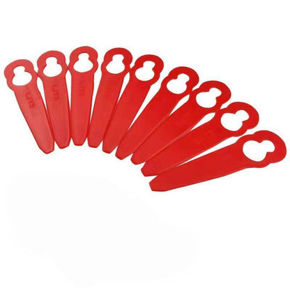 Grass Trimmer Plastic Blades Part Cutter Replace Acc Crop For Ozito Bosh Kuller - 100PCS