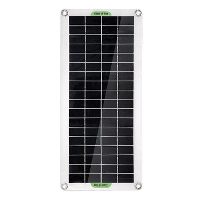 30W Usb Solar Panel Kit Battery Charger Controller Caravan Boat Outdoor Camping