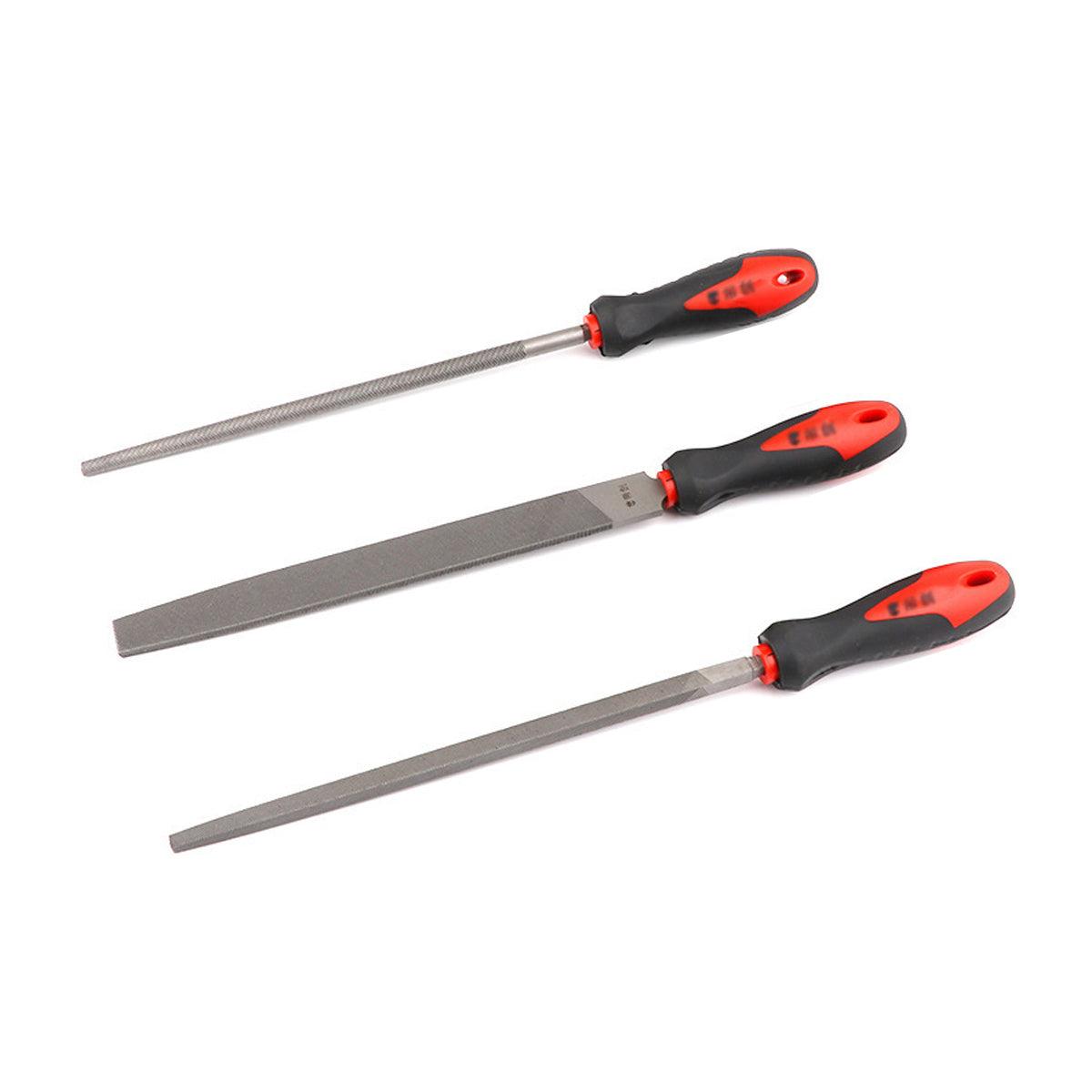 3pcs Woodworking File Trimming Sanding Tool Set for Wood Metal Shaping Smoothing