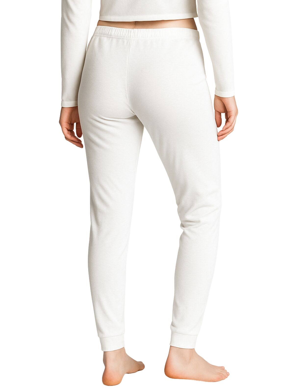 Womens Merino Wool Long Janes Thermal Underwear Layer Thermals Leggings Pants - Beige - 12-14