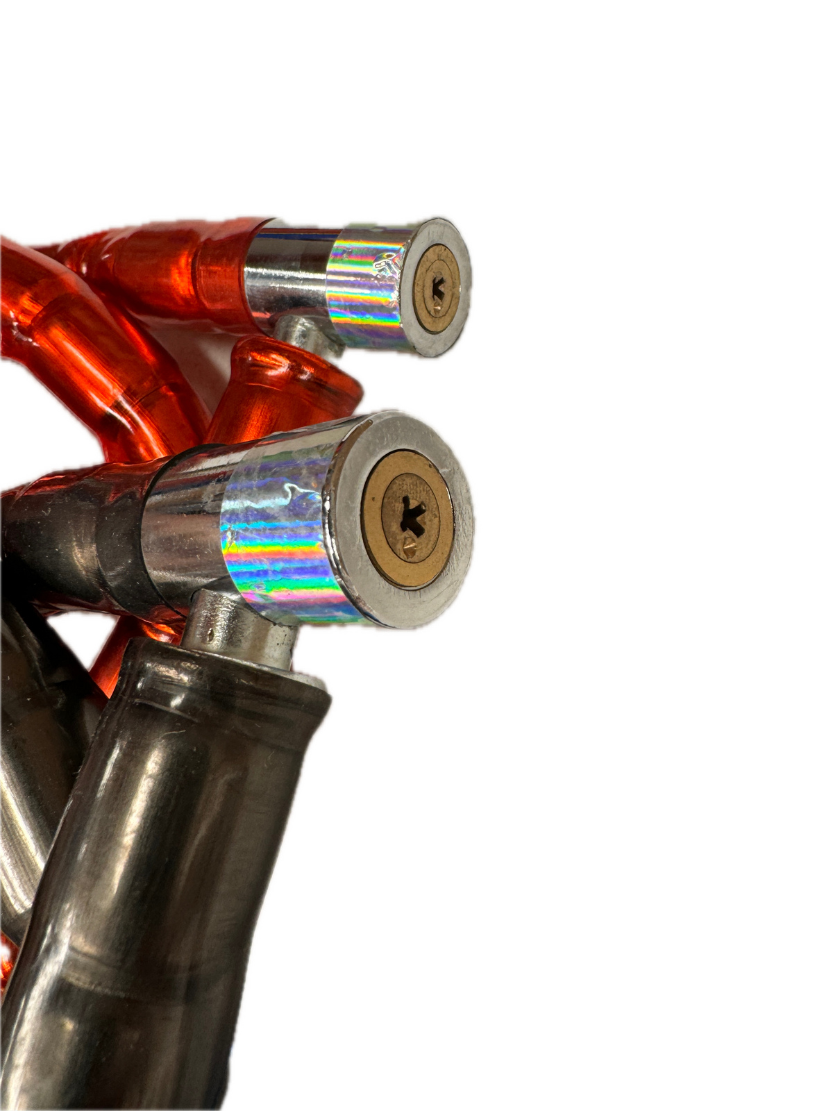 Thick Motorbike Bicycle Lock with Keys - Heavy Duty Anti-Theft Chain Lock (Assorted Colors)