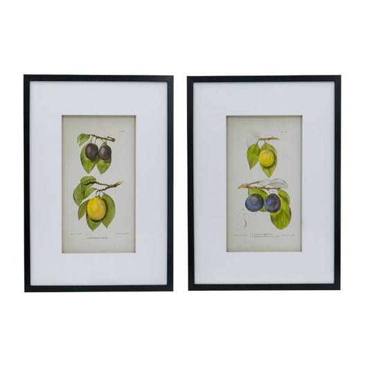Set 2 Botanical Wall Decor 70cm