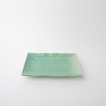 Plate Rectangular 22cm Celadon Glaze