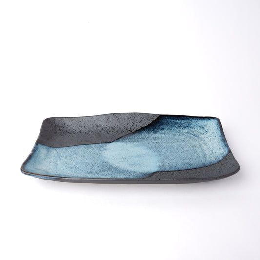 Platter 30cm Storm Glaze